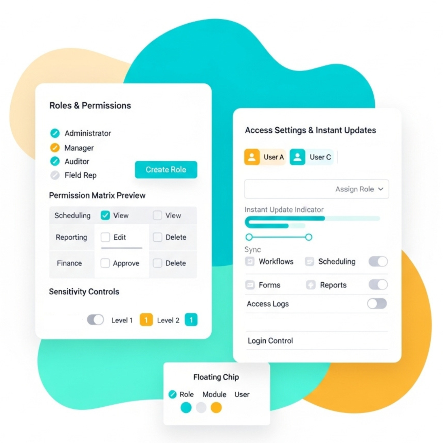 User & Role Management Feature for Field Operations
